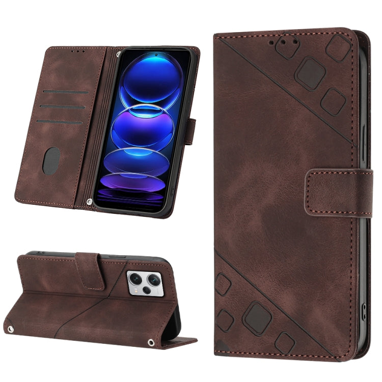 Skin-feel Embossed Leather Phone Case, For OPPO Reno9 5G／Reno9 Pro 5G, For Xiaomi Redmi 6 Pro / A2 Lite, For Xiaomi Redmi Note 12 Pro+ Global / Redmi Note 12 Explorer, For Xiaomi 13 Lite 5G, For Xiaomi Poco X5 5G                                        ...