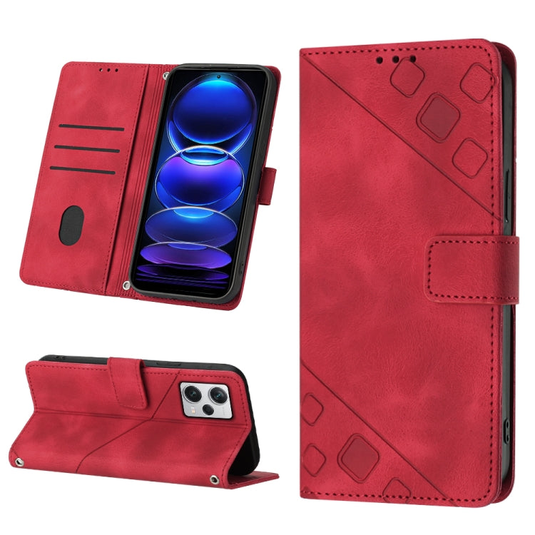 Skin-feel Embossed Leather Phone Case, For OPPO Reno9 5G／Reno9 Pro 5G, For Xiaomi Redmi 6 Pro / A2 Lite, For Xiaomi Redmi Note 12 Pro+ Global / Redmi Note 12 Explorer, For Xiaomi 13 Lite 5G, For Xiaomi Poco X5 5G                                        ...
