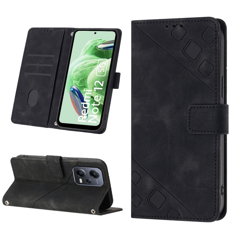 Skin-feel Embossed Leather Phone Case, For OPPO Reno9 5G／Reno9 Pro 5G, For Xiaomi Redmi 6 Pro / A2 Lite, For Xiaomi Redmi Note 12 Pro+ Global / Redmi Note 12 Explorer, For Xiaomi 13 Lite 5G, For Xiaomi Poco X5 5G                                        ...