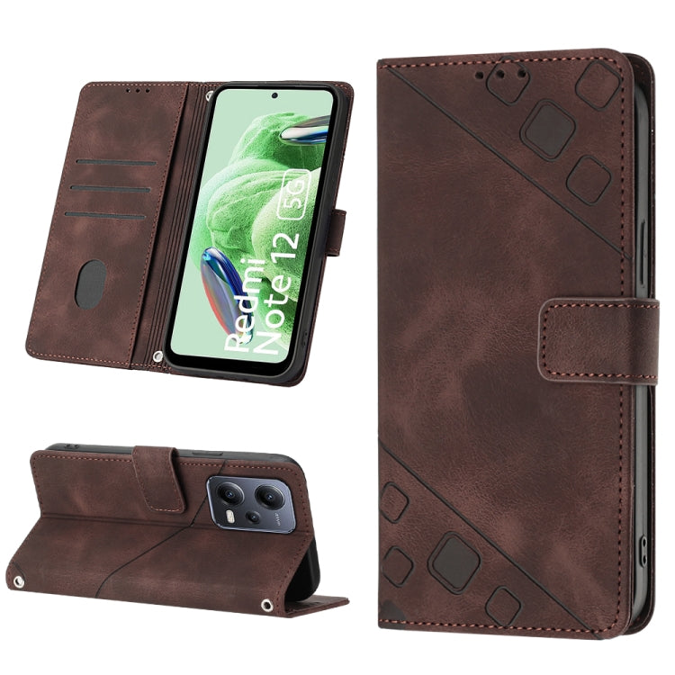 Skin-feel Embossed Leather Phone Case, For OPPO Reno9 5G／Reno9 Pro 5G, For Xiaomi Redmi 6 Pro / A2 Lite, For Xiaomi Redmi Note 12 Pro+ Global / Redmi Note 12 Explorer, For Xiaomi 13 Lite 5G, For Xiaomi Poco X5 5G                                        ...