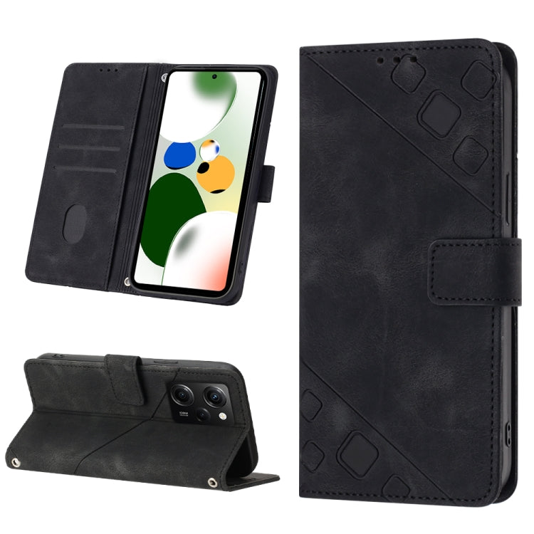 Skin-feel Embossed Leather Phone Case, For OPPO Reno9 5G／Reno9 Pro 5G, For Xiaomi Redmi 6 Pro / A2 Lite, For Xiaomi Redmi Note 12 Pro+ Global / Redmi Note 12 Explorer, For Xiaomi 13 Lite 5G, For Xiaomi Poco X5 5G                                        ...