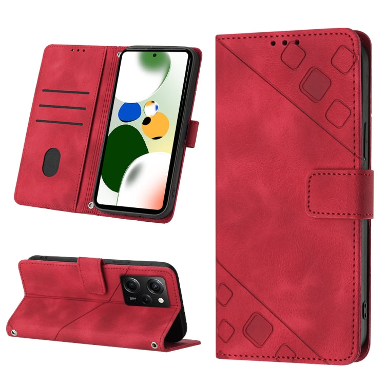 Skin-feel Embossed Leather Phone Case, For OPPO Reno9 5G／Reno9 Pro 5G, For Xiaomi Redmi 6 Pro / A2 Lite, For Xiaomi Redmi Note 12 Pro+ Global / Redmi Note 12 Explorer, For Xiaomi 13 Lite 5G, For Xiaomi Poco X5 5G                                        ...