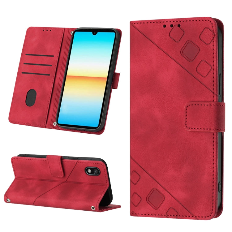 Skin-feel Embossed Leather Phone Case, For OPPO Reno9 5G／Reno9 Pro 5G, For Xiaomi Redmi 6 Pro / A2 Lite, For Xiaomi Redmi Note 12 Pro+ Global / Redmi Note 12 Explorer, For Xiaomi 13 Lite 5G, For Xiaomi Poco X5 5G                                        ...