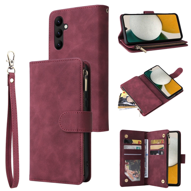 Multifunctional Multi-Card Wallet Phone Leather Case, For Samsung Galaxy A34 5G, For Samsung Galaxy A54 5G, For Xiaomi Redmi Note 12 5G, For Xiaomi Redmi Note 12 Pro 5G, For Xiaomi Redmi Note 12 Pro+ 5G, For Xiaomi 12T / 12T Pro, For Google Pixel 7A