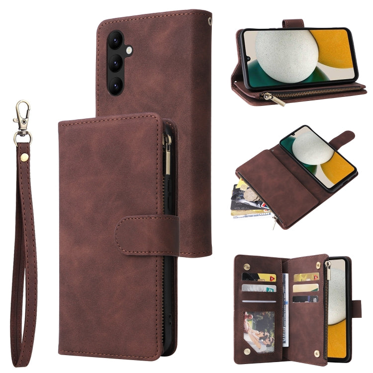 Multifunctional Multi-Card Wallet Phone Leather Case, For Samsung Galaxy A34 5G, For Samsung Galaxy A54 5G, For Xiaomi Redmi Note 12 5G, For Xiaomi Redmi Note 12 Pro 5G, For Xiaomi Redmi Note 12 Pro+ 5G, For Xiaomi 12T / 12T Pro, For Google Pixel 7A
