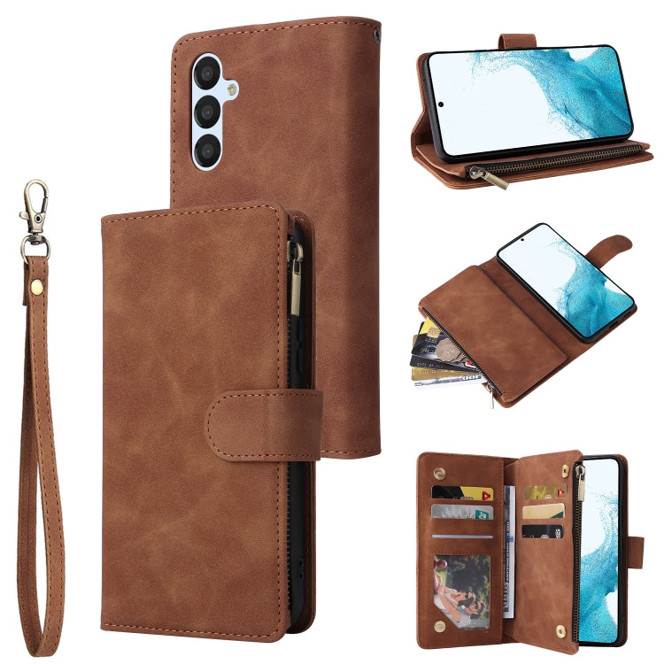 Multifunctional Multi-Card Wallet Phone Leather Case, For Samsung Galaxy A34 5G, For Samsung Galaxy A54 5G, For Xiaomi Redmi Note 12 5G, For Xiaomi Redmi Note 12 Pro 5G, For Xiaomi Redmi Note 12 Pro+ 5G, For Xiaomi 12T / 12T Pro, For Google Pixel 7A