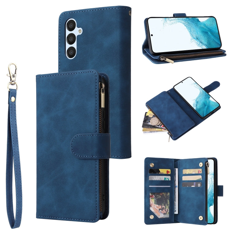 Multifunctional Multi-Card Wallet Phone Leather Case, For Samsung Galaxy A34 5G, For Samsung Galaxy A54 5G, For Xiaomi Redmi Note 12 5G, For Xiaomi Redmi Note 12 Pro 5G, For Xiaomi Redmi Note 12 Pro+ 5G, For Xiaomi 12T / 12T Pro, For Google Pixel 7A