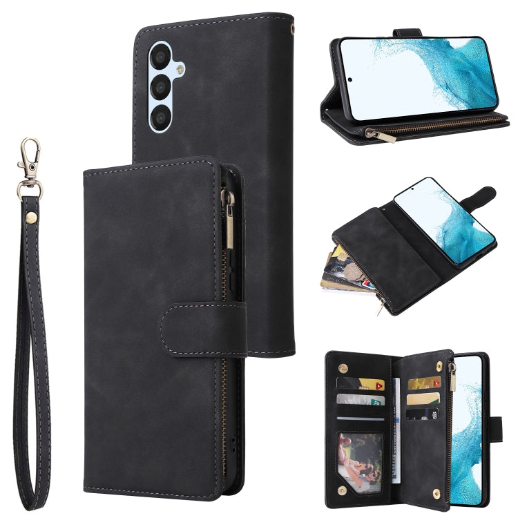 Multifunctional Multi-Card Wallet Phone Leather Case, For Samsung Galaxy A34 5G, For Samsung Galaxy A54 5G, For Xiaomi Redmi Note 12 5G, For Xiaomi Redmi Note 12 Pro 5G, For Xiaomi Redmi Note 12 Pro+ 5G, For Xiaomi 12T / 12T Pro, For Google Pixel 7A