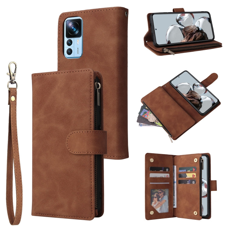 Multifunctional Multi-Card Wallet Phone Leather Case, For Samsung Galaxy A34 5G, For Samsung Galaxy A54 5G, For Xiaomi Redmi Note 12 5G, For Xiaomi Redmi Note 12 Pro 5G, For Xiaomi Redmi Note 12 Pro+ 5G, For Xiaomi 12T / 12T Pro, For Google Pixel 7A