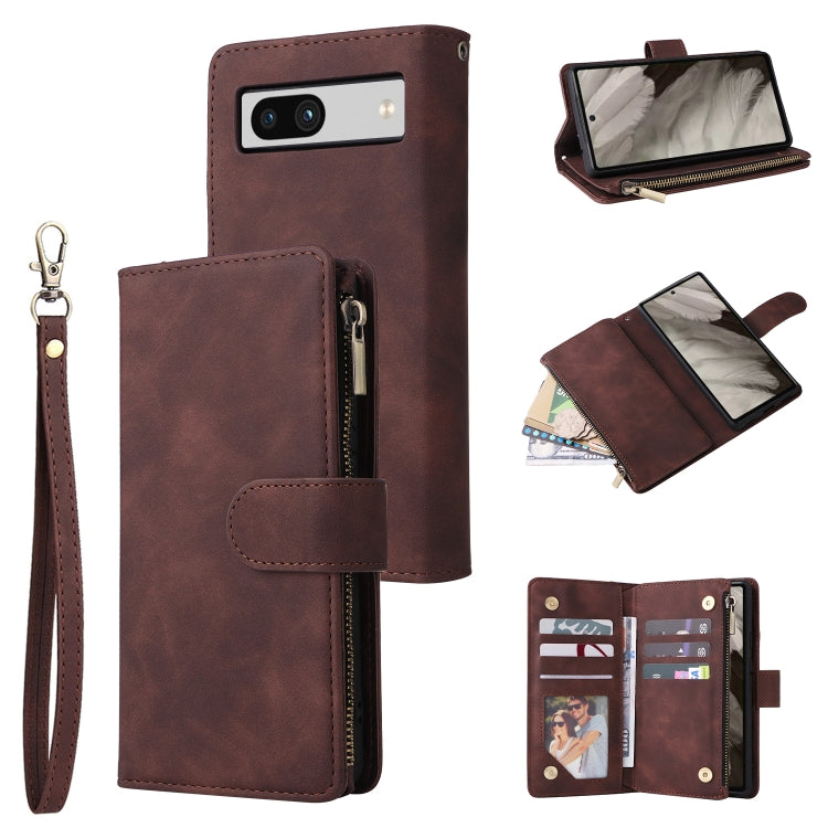 Multifunctional Multi-Card Wallet Phone Leather Case, For Samsung Galaxy A34 5G, For Samsung Galaxy A54 5G, For Xiaomi Redmi Note 12 5G, For Xiaomi Redmi Note 12 Pro 5G, For Xiaomi Redmi Note 12 Pro+ 5G, For Xiaomi 12T / 12T Pro, For Google Pixel 7A