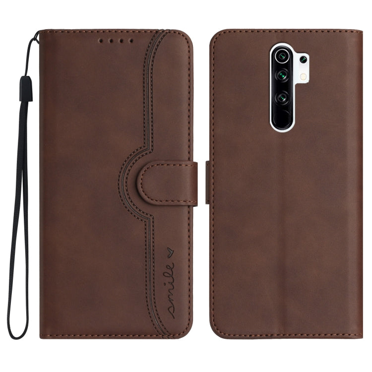 Heart Pattern Skin Feel Leather Phone Case, For Xiaomi Redmi 9/9 Prime/Poco M2, For Xiaomi Redmi 9A/9AT/9i, For Xiaomi Redmi 9C/9C NFC/Poco C3, For Xiaomi Redmi 10A 4G, For Xiaomi Redmi 10C 4G Global/10 India/10 Power, For Xiaomi Redmi A1+             ...
