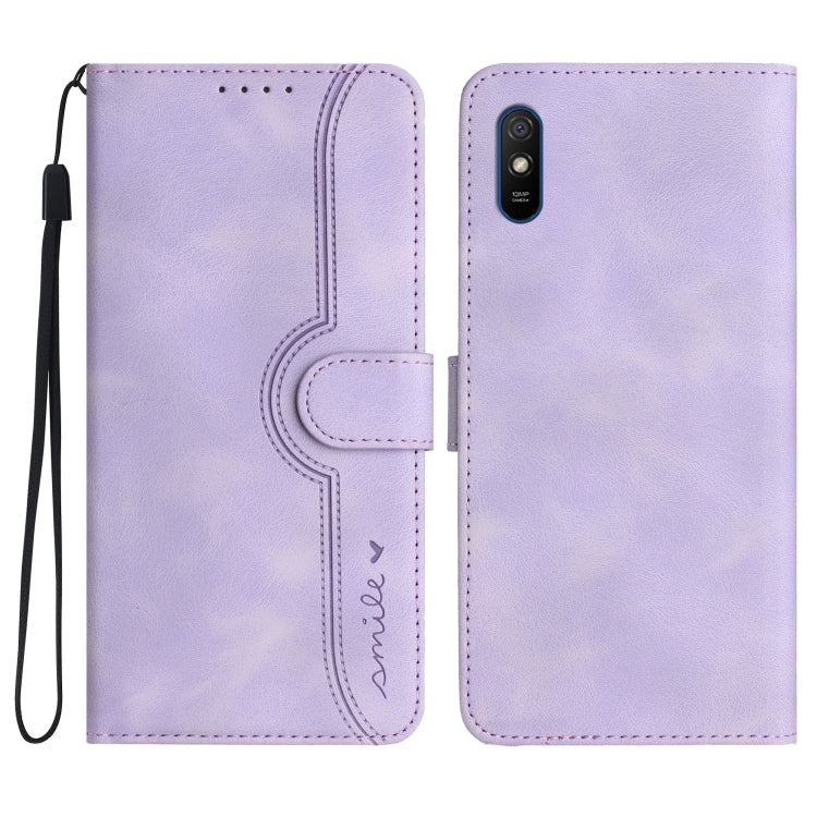 Heart Pattern Skin Feel Leather Phone Case, For Xiaomi Redmi 9/9 Prime/Poco M2, For Xiaomi Redmi 9A/9AT/9i, For Xiaomi Redmi 9C/9C NFC/Poco C3, For Xiaomi Redmi 10A 4G, For Xiaomi Redmi 10C 4G Global/10 India/10 Power, For Xiaomi Redmi A1+             ...