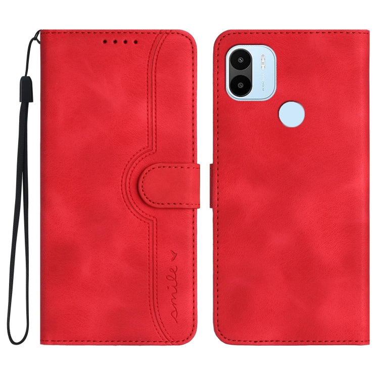 Heart Pattern Skin Feel Leather Phone Case, For Xiaomi Redmi 9/9 Prime/Poco M2, For Xiaomi Redmi 9A/9AT/9i, For Xiaomi Redmi 9C/9C NFC/Poco C3, For Xiaomi Redmi 10A 4G, For Xiaomi Redmi 10C 4G Global/10 India/10 Power, For Xiaomi Redmi A1+             ...