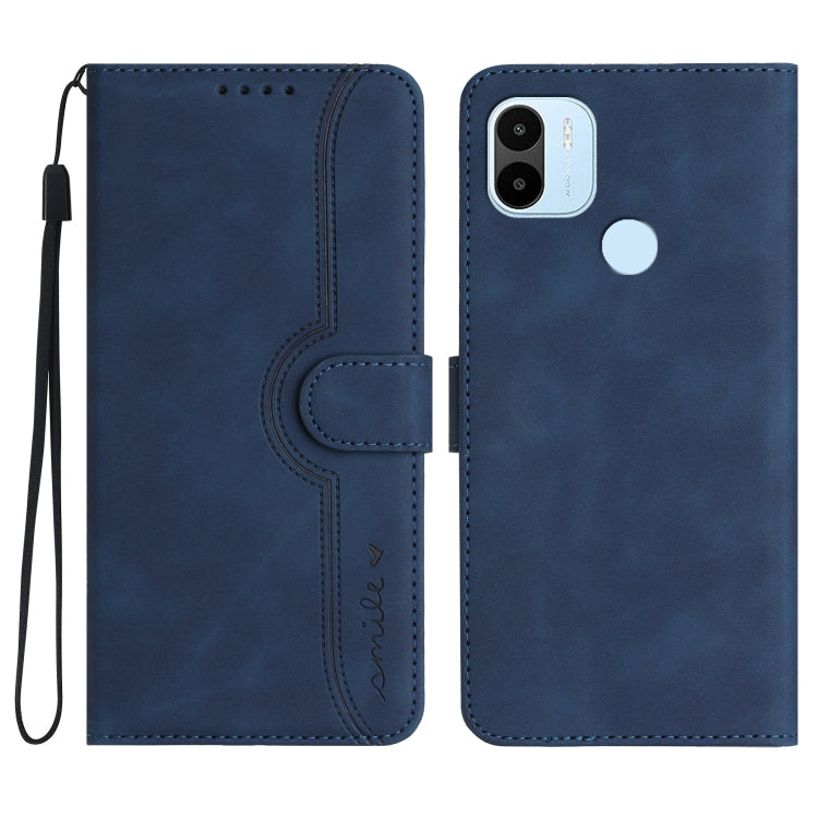 Heart Pattern Skin Feel Leather Phone Case, For Xiaomi Redmi 9/9 Prime/Poco M2, For Xiaomi Redmi 9A/9AT/9i, For Xiaomi Redmi 9C/9C NFC/Poco C3, For Xiaomi Redmi 10A 4G, For Xiaomi Redmi 10C 4G Global/10 India/10 Power, For Xiaomi Redmi A1+             ...