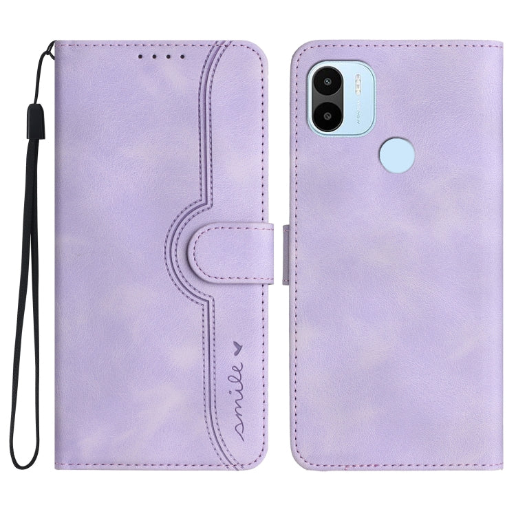 Heart Pattern Skin Feel Leather Phone Case, For Xiaomi Redmi 9/9 Prime/Poco M2, For Xiaomi Redmi 9A/9AT/9i, For Xiaomi Redmi 9C/9C NFC/Poco C3, For Xiaomi Redmi 10A 4G, For Xiaomi Redmi 10C 4G Global/10 India/10 Power, For Xiaomi Redmi A1+             ...