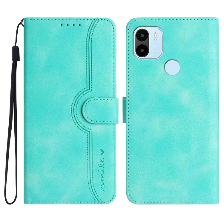 Heart Pattern Skin Feel Leather Phone Case, For Xiaomi Redmi 9/9 Prime/Poco M2, For Xiaomi Redmi 9A/9AT/9i, For Xiaomi Redmi 9C/9C NFC/Poco C3, For Xiaomi Redmi 10A 4G, For Xiaomi Redmi 10C 4G Global/10 India/10 Power, For Xiaomi Redmi A1+             ...
