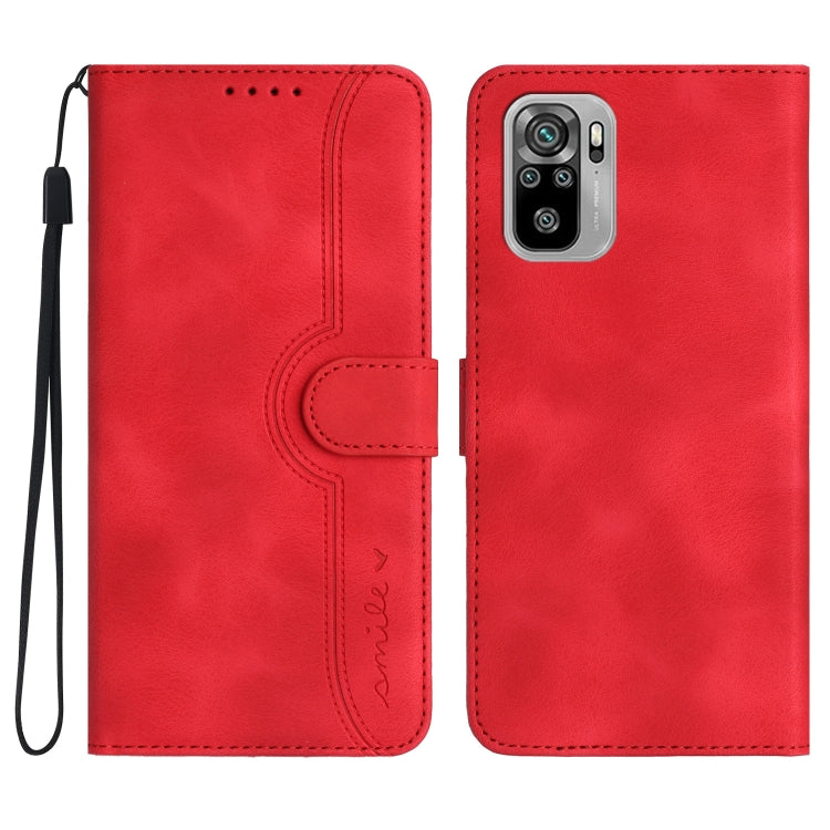 Heart Pattern Skin Feel Leather Phone Case, For Xiaomi Redmi Note 8T, For Xiaomi Redmi Note 9 4G Global/10X 4G, For Xiaomi Redmi Note 9 Pro, For Xiaomi Redmi Note 10 4G Global, For Xiaomi Redmi Note 10 5G                                                ...