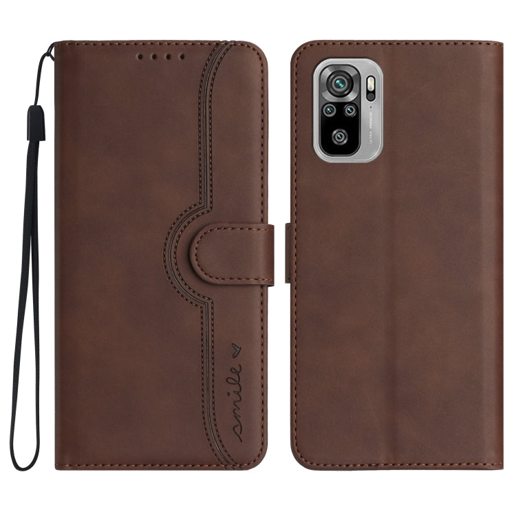 Heart Pattern Skin Feel Leather Phone Case, For Xiaomi Redmi Note 8T, For Xiaomi Redmi Note 9 4G Global/10X 4G, For Xiaomi Redmi Note 9 Pro, For Xiaomi Redmi Note 10 4G Global, For Xiaomi Redmi Note 10 5G                                                ...