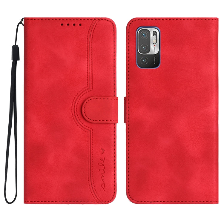 Heart Pattern Skin Feel Leather Phone Case, For Xiaomi Redmi Note 8T, For Xiaomi Redmi Note 9 4G Global/10X 4G, For Xiaomi Redmi Note 9 Pro, For Xiaomi Redmi Note 10 4G Global, For Xiaomi Redmi Note 10 5G                                                ...