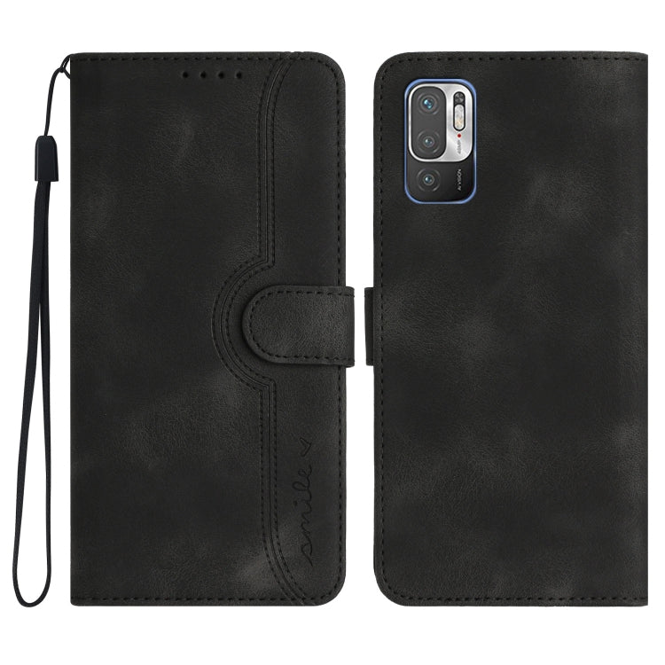 Heart Pattern Skin Feel Leather Phone Case, For Xiaomi Redmi Note 8T, For Xiaomi Redmi Note 9 4G Global/10X 4G, For Xiaomi Redmi Note 9 Pro, For Xiaomi Redmi Note 10 4G Global, For Xiaomi Redmi Note 10 5G                                                ...