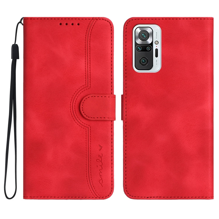 Heart Pattern Skin Feel Leather Phone Case, For Xiaomi Redmi Note 8T, For Xiaomi Redmi Note 9 4G Global/10X 4G, For Xiaomi Redmi Note 9 Pro, For Xiaomi Redmi Note 10 4G Global, For Xiaomi Redmi Note 10 5G                                                ...