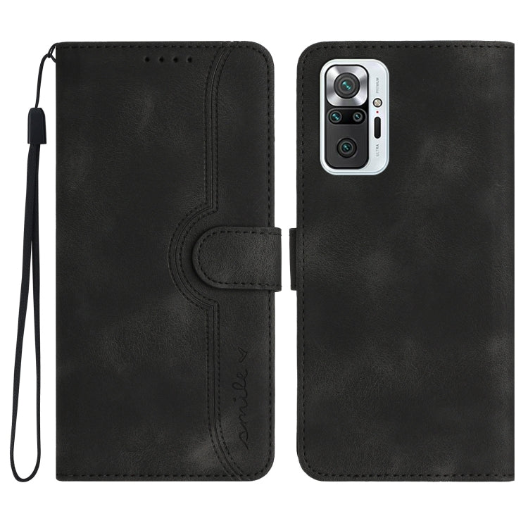 Heart Pattern Skin Feel Leather Phone Case, For Xiaomi Redmi Note 8T, For Xiaomi Redmi Note 9 4G Global/10X 4G, For Xiaomi Redmi Note 9 Pro, For Xiaomi Redmi Note 10 4G Global, For Xiaomi Redmi Note 10 5G                                                ...
