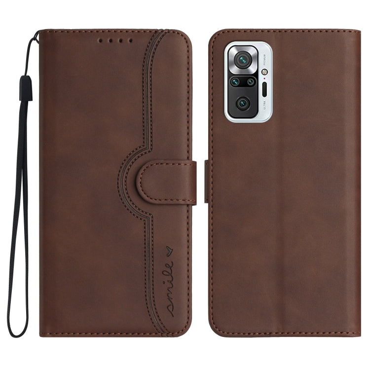 Heart Pattern Skin Feel Leather Phone Case, For Xiaomi Redmi Note 8T, For Xiaomi Redmi Note 9 4G Global/10X 4G, For Xiaomi Redmi Note 9 Pro, For Xiaomi Redmi Note 10 4G Global, For Xiaomi Redmi Note 10 5G                                                ...