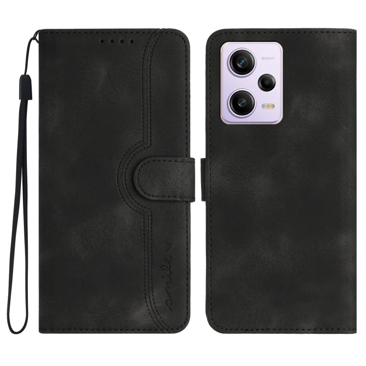 Heart Pattern Skin Feel Leather Phone Case, For Xiaomi Redmi Note 12 5G, For Xiaomi Redmi Note 12 Pro 5G, For Xiaomi Redmi Note 12 Pro+ 5G, For Xiaomi 11T/11T Pro, For Xiaomi 12T/12T Pro/Redmi K50 Ultra, For Xiaomi 13, For Xiaomi 13 Pro, For Xiaomi Civi 2
