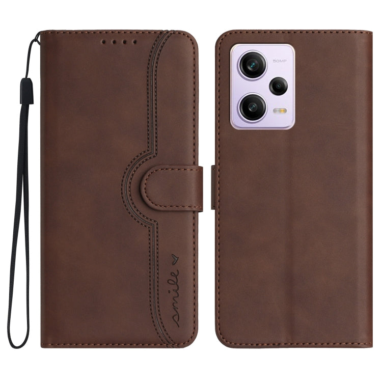 Heart Pattern Skin Feel Leather Phone Case, For Xiaomi Redmi Note 12 5G, For Xiaomi Redmi Note 12 Pro 5G, For Xiaomi Redmi Note 12 Pro+ 5G, For Xiaomi 11T/11T Pro, For Xiaomi 12T/12T Pro/Redmi K50 Ultra, For Xiaomi 13, For Xiaomi 13 Pro, For Xiaomi Civi 2