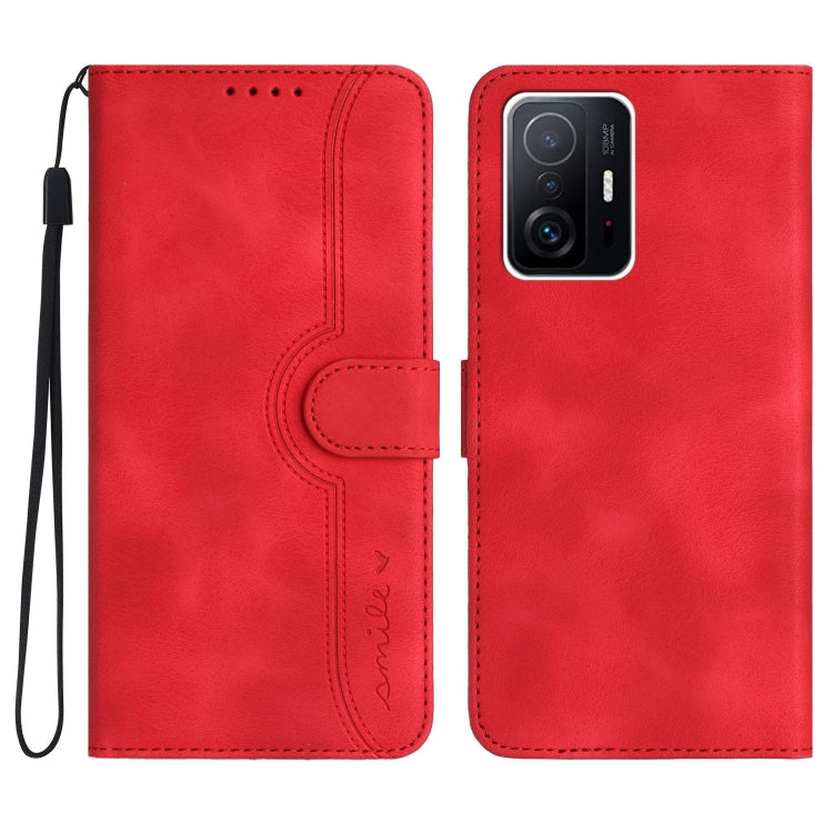 Heart Pattern Skin Feel Leather Phone Case, For Xiaomi Redmi Note 12 5G, For Xiaomi Redmi Note 12 Pro 5G, For Xiaomi Redmi Note 12 Pro+ 5G, For Xiaomi 11T/11T Pro, For Xiaomi 12T/12T Pro/Redmi K50 Ultra, For Xiaomi 13, For Xiaomi 13 Pro, For Xiaomi Civi 2