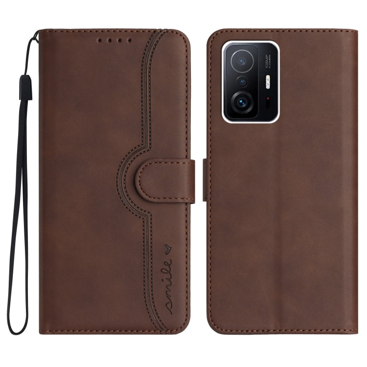Heart Pattern Skin Feel Leather Phone Case, For Xiaomi Redmi Note 12 5G, For Xiaomi Redmi Note 12 Pro 5G, For Xiaomi Redmi Note 12 Pro+ 5G, For Xiaomi 11T/11T Pro, For Xiaomi 12T/12T Pro/Redmi K50 Ultra, For Xiaomi 13, For Xiaomi 13 Pro, For Xiaomi Civi 2