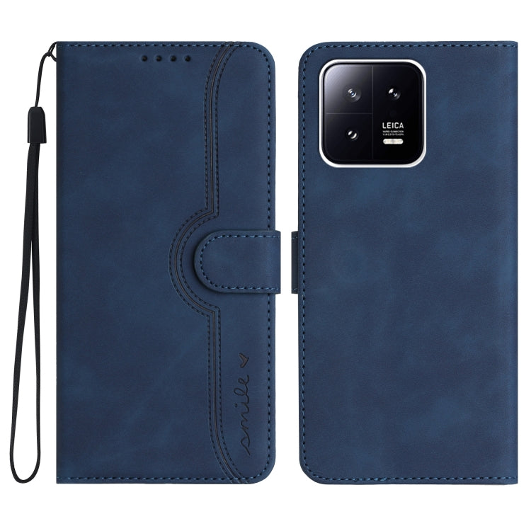 Heart Pattern Skin Feel Leather Phone Case, For Xiaomi Redmi Note 12 5G, For Xiaomi Redmi Note 12 Pro 5G, For Xiaomi Redmi Note 12 Pro+ 5G, For Xiaomi 11T/11T Pro, For Xiaomi 12T/12T Pro/Redmi K50 Ultra, For Xiaomi 13, For Xiaomi 13 Pro, For Xiaomi Civi 2