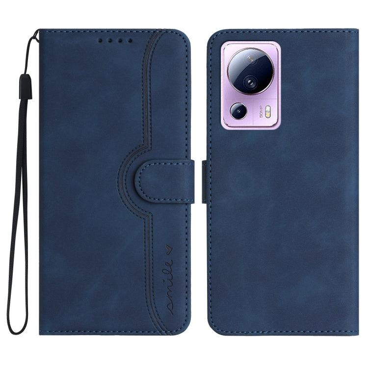 Heart Pattern Skin Feel Leather Phone Case, For Xiaomi Redmi Note 12 5G, For Xiaomi Redmi Note 12 Pro 5G, For Xiaomi Redmi Note 12 Pro+ 5G, For Xiaomi 11T/11T Pro, For Xiaomi 12T/12T Pro/Redmi K50 Ultra, For Xiaomi 13, For Xiaomi 13 Pro, For Xiaomi Civi 2
