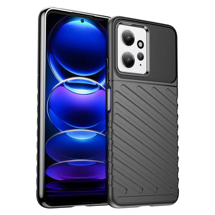 Thunderbolt Shockproof TPU Protective Soft Phone Case, For Xiaomi Redmi Note 12 4G Global