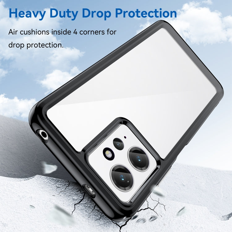 Colorful Series Acrylic + TPU Phone Case, For Xiaomi Redmi Note 12 4G Global
