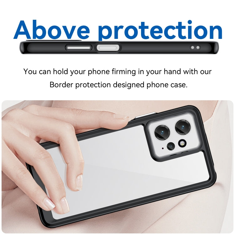 Colorful Series Acrylic + TPU Phone Case, For Xiaomi Redmi Note 12 4G Global