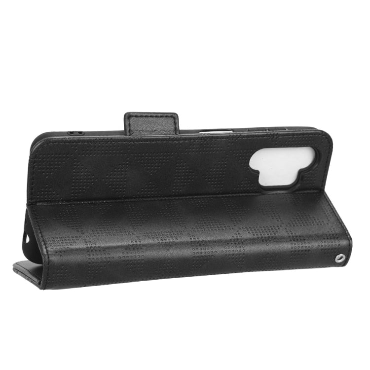Symmetrical Triangle Leather Phone Case, For Samsung Galaxy A13 4G, For Samsung Galaxy A13 5G, For Samsung Galaxy A14 4G, For Samsung Galaxy A14 5G, For Samsung Galaxy A22 4G / M22 4G, For Samsung Galaxy A22 5G, For Samsung Galaxy A22 5G JP Version    ...