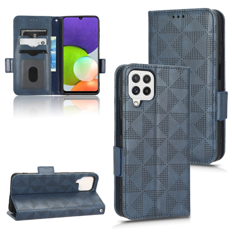 Symmetrical Triangle Leather Phone Case, For Samsung Galaxy A13 4G, For Samsung Galaxy A13 5G, For Samsung Galaxy A14 4G, For Samsung Galaxy A14 5G, For Samsung Galaxy A22 4G / M22 4G, For Samsung Galaxy A22 5G, For Samsung Galaxy A22 5G JP Version    ...