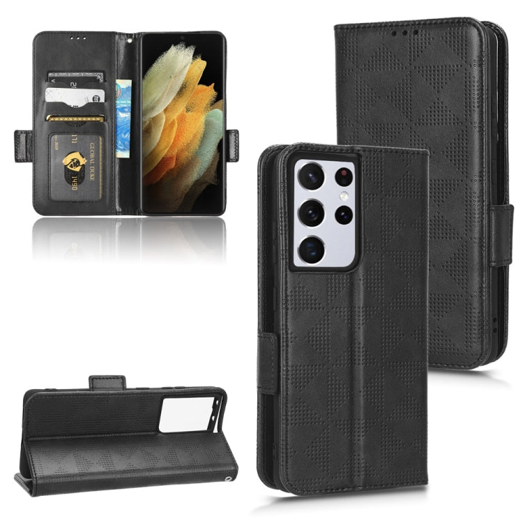 Symmetrical Triangle Leather Phone Case, For Samsung Galaxy A24 4G, For Samsung Galaxy A33 5G, For Samsung Galaxy A34 5G, For Samsung Galaxy A53 5G, For Samsung Galaxy A54 5G, For Samsung Galaxy M33 5G, For Samsung Galaxy M53 5G                        ...