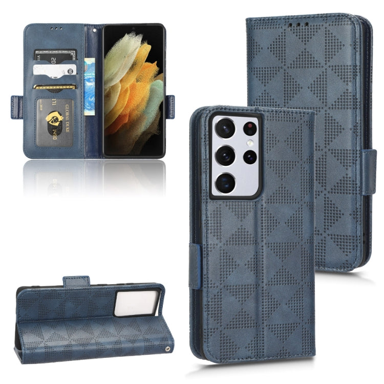 Symmetrical Triangle Leather Phone Case, For Samsung Galaxy A24 4G, For Samsung Galaxy A33 5G, For Samsung Galaxy A34 5G, For Samsung Galaxy A53 5G, For Samsung Galaxy A54 5G, For Samsung Galaxy M33 5G, For Samsung Galaxy M53 5G                        ...
