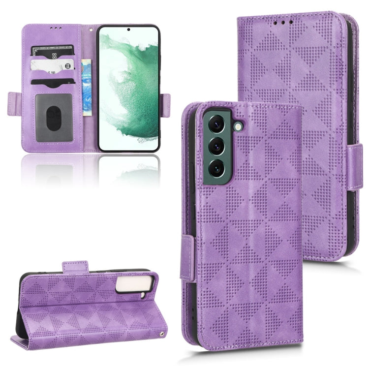 Symmetrical Triangle Leather Phone Case, For Samsung Galaxy S21 5G, For Samsung Galaxy S22 Ultra 5G, For Samsung Galaxy S22 5G, For Samsung Galaxy S22+ 5G, For Samsung Galaxy S23+ 5G, For Samsung Galaxy S23 Ultra 5G, For Samsung Galaxy S23 5G          ...
