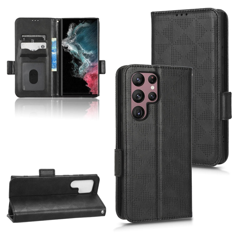 Symmetrical Triangle Leather Phone Case, For Samsung Galaxy S21 5G, For Samsung Galaxy S22 Ultra 5G, For Samsung Galaxy S22 5G, For Samsung Galaxy S22+ 5G, For Samsung Galaxy S23+ 5G, For Samsung Galaxy S23 Ultra 5G, For Samsung Galaxy S23 5G          ...