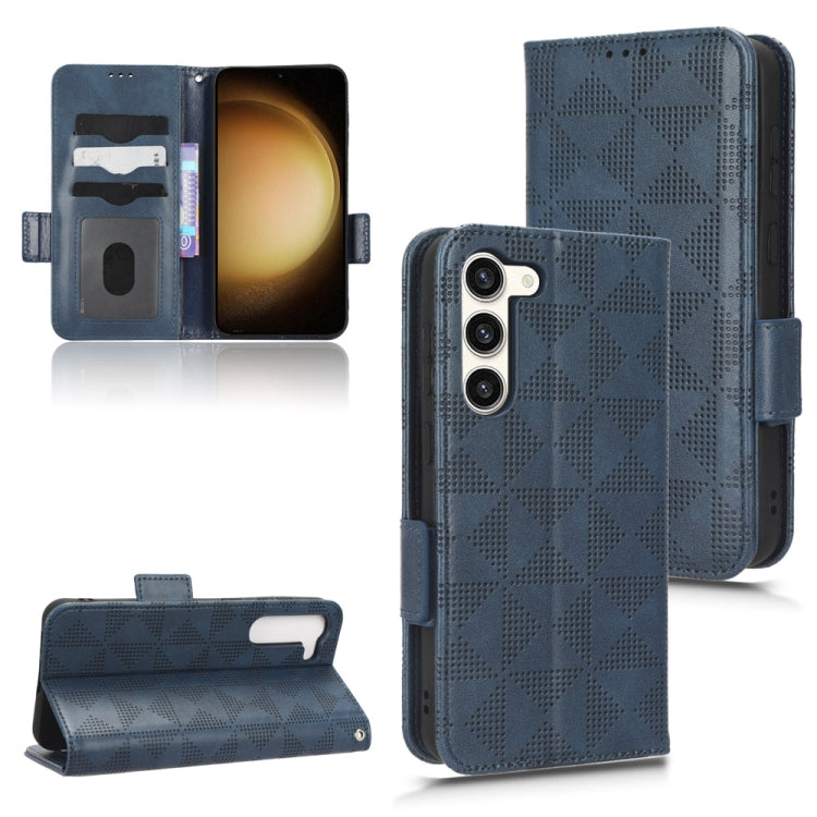 Symmetrical Triangle Leather Phone Case, For Samsung Galaxy S21 5G, For Samsung Galaxy S22 Ultra 5G, For Samsung Galaxy S22 5G, For Samsung Galaxy S22+ 5G, For Samsung Galaxy S23+ 5G, For Samsung Galaxy S23 Ultra 5G, For Samsung Galaxy S23 5G          ...