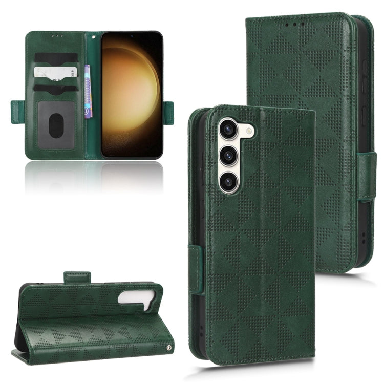 Symmetrical Triangle Leather Phone Case, For Samsung Galaxy S21 5G, For Samsung Galaxy S22 Ultra 5G, For Samsung Galaxy S22 5G, For Samsung Galaxy S22+ 5G, For Samsung Galaxy S23+ 5G, For Samsung Galaxy S23 Ultra 5G, For Samsung Galaxy S23 5G          ...