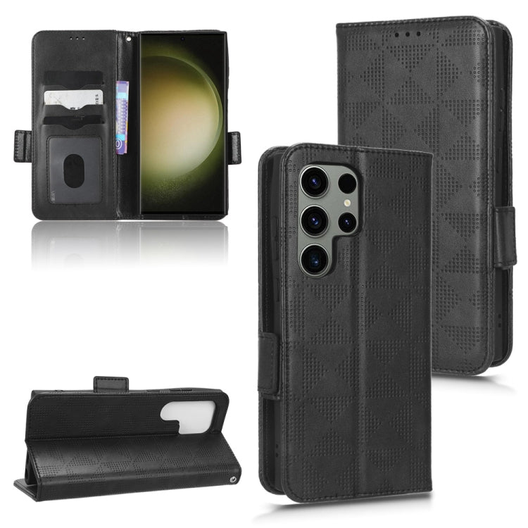 Symmetrical Triangle Leather Phone Case, For Samsung Galaxy S21 5G, For Samsung Galaxy S22 Ultra 5G, For Samsung Galaxy S22 5G, For Samsung Galaxy S22+ 5G, For Samsung Galaxy S23+ 5G, For Samsung Galaxy S23 Ultra 5G, For Samsung Galaxy S23 5G          ...