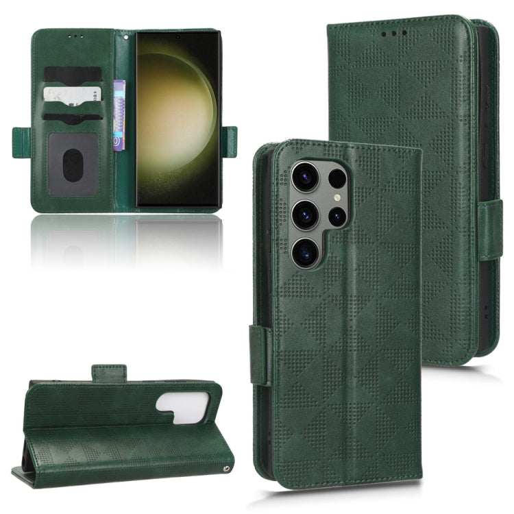 Symmetrical Triangle Leather Phone Case, For Samsung Galaxy S21 5G, For Samsung Galaxy S22 Ultra 5G, For Samsung Galaxy S22 5G, For Samsung Galaxy S22+ 5G, For Samsung Galaxy S23+ 5G, For Samsung Galaxy S23 Ultra 5G, For Samsung Galaxy S23 5G          ...