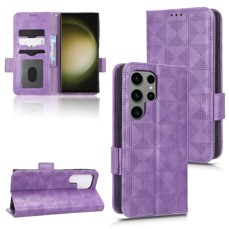 Symmetrical Triangle Leather Phone Case, For Samsung Galaxy S21 5G, For Samsung Galaxy S22 Ultra 5G, For Samsung Galaxy S22 5G, For Samsung Galaxy S22+ 5G, For Samsung Galaxy S23+ 5G, For Samsung Galaxy S23 Ultra 5G, For Samsung Galaxy S23 5G          ...