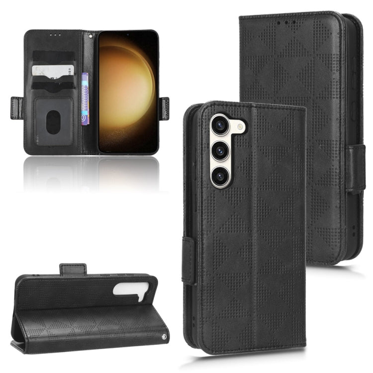 Symmetrical Triangle Leather Phone Case, For Samsung Galaxy S21 5G, For Samsung Galaxy S22 Ultra 5G, For Samsung Galaxy S22 5G, For Samsung Galaxy S22+ 5G, For Samsung Galaxy S23+ 5G, For Samsung Galaxy S23 Ultra 5G, For Samsung Galaxy S23 5G          ...
