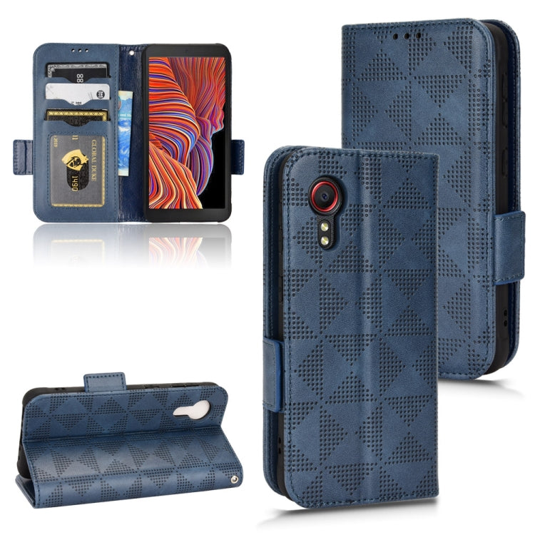 Symmetrical Triangle Leather Phone Case, For Samsung Galaxy S21 5G, For Samsung Galaxy S22 Ultra 5G, For Samsung Galaxy S22 5G, For Samsung Galaxy S22+ 5G, For Samsung Galaxy S23+ 5G, For Samsung Galaxy S23 Ultra 5G, For Samsung Galaxy S23 5G          ...