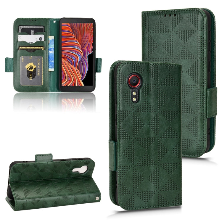 Symmetrical Triangle Leather Phone Case, For Samsung Galaxy S21 5G, For Samsung Galaxy S22 Ultra 5G, For Samsung Galaxy S22 5G, For Samsung Galaxy S22+ 5G, For Samsung Galaxy S23+ 5G, For Samsung Galaxy S23 Ultra 5G, For Samsung Galaxy S23 5G          ...